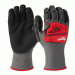 GANTS ANTICOUPURE ANTI-CHOC ET ANTI-COUPURE NIVEAU 5/E TAILLE XL/10 - MILWAUKEE