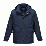 PORTWEST S507 PARKA RESPIRANTE 3-EN-1 ARGO MARINE - TAILLE XXL
