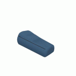 POUF OFFICE NAP GÖTESSONS, TISSU MICA - BLEU