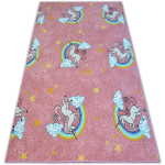 TAPIS ENFANT UNICORN ROSE LICORNE PINK 250X350 CM