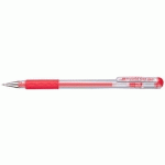 STYLO ROLLER À ENCRE GEL HYBRID GEL GRIP K116, ROUGE - LOT DE 10
