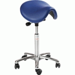 SIÈGE DALTON EASY SEAT - IMITATION CUIR - MEDIUM - BLEU - GLOBAL PROFESSIONAL SEATING