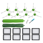 18 PIÈCES SÉRIES HEPA FILTRE BROSSE LATÉRALE BROSSE POUR I7 E5 E6 I3 SÉRIE ROBOT ASPIRATEUR PIÈCES DE RECHANGE