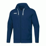 VESTE DE FOOT À CAPUCHON FEMME - JAKO - BASE BLEU MARINE