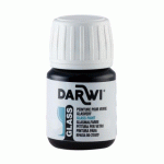 LOT DE 5 - DARWI FLACON DE 30 ML DE PEINTURE SUR VERRE - JAUNE