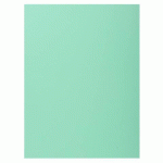 LOT DE 5 - PAQUET 100 CHEMISES 1 RABAT SUPER 160 - 24X32CM - VERT CLAIR