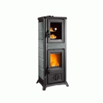 POÊLE À BOIS AVEC FOUR 19L - 7,3 KW - PIERRE NATURELLE - GEMMA FORNO 5.0 LA NORDICA EXTRAFLAME