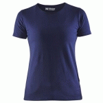 T-SHIRT FEMME MARINE TAILLE XL - 330410298800XL - BLAKLADER