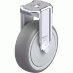 BLICKLE - ROULETTE FIXE Ø 100MM BANDAGE CAOUTCHOUC TPE 110KG - BKRA-TPA 101KF