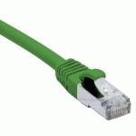 CORDON RJ45 CATÉGORIE 6A S/FTP LSOH SNAGLESS VERT - 10 M - DEXLAN
