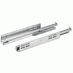 COULISSES À BILLES QUADRO V6 P20 - INNOTECH ATIRA - CHARGE 30 KG - L 420 MM HETTICH