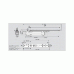 FERME-PORTE ITS 96 ENCASTRÉS FORCE 3-6 SANS BRAS - DORMA - 52250150