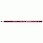 LOT DE 3 - CRAYONS STAEDTLER NORIS COLOUR 185 COLORIS BORDEAUX POCHETTE DE 12