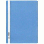 LOT DE 48 - CHEMISE À LAMELLE, A4, PP, BLEU