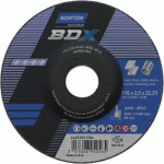 MEULE DE TRONÇONNAGE MOYEU DÉPORTÉ BDX-MÉTAL INOX 230X3.2 B25 NORTON