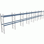 RACK 1 DÉPART + 6 SUIVANTS LXLXH 2700X19900X4000 800KG 2 NIV - BITO