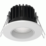 SPOT LED ENCASTRABLE - 230 V - IP65 - GRADABLE - TELICA - BLANC KOSNIC