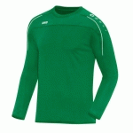 SWEAT TOP JAKO CLASSICO VERT