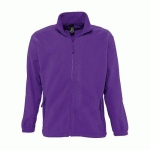VESTE POLAIRE ZIPPÉE EXPERT VIOLET
