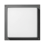 PERFORMANCE IN LIGHTING APPLIQUE BLIZ SQUARE 40 3 000K ANTHRACITE DIMMABLE