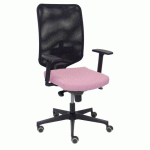 CHAISE DE BUREAU OSSA NOIRE - ROSE