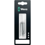 WERA - EMBOUT TORX T 15 05073721001 ACIER À OUTILS ALLIÉ, EXTRA-RIGIDE FORME (EMBOUTS): F 6.3 2 PC(S) C94749