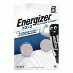 ENERGIZER - PACK DE 4 PILES BOUTON LITHIUM CR2032 - 3V