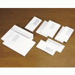 ENVELOPPE POUR MISE SOUS PLI AUTOMATIQUE 115 X 225 MM LA COURONNE 80 G AVEC FENÊTRE 45 X 100 MM BLANCHE - BOÎTE DE 1000