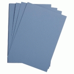 ETIVAL COLOR PAQUET 5F A4 160G - BLEU ROI - LOT DE 5