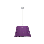 FAB 122194018 PENDENTIF CELAYA 1XE27 AUBERGINE REGX40D