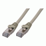 MCL 2M CAT6A S/FTP CÂBLE DE RÉSEAU GRIS S/FTP (S-STP)
