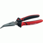 PINCE À BECS DEMI-RONDS COUDÉS BRANCHES BI-MATIÈRE - 200 MM MOB