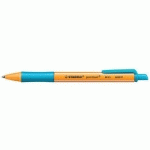 STYLO À BILLE RÉTRACTABLE POINTBALL TURQUOISE - STABILO