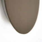 ESCALE BLADE APPLIQUE MURALE LED BRONZE Ø 24 CM