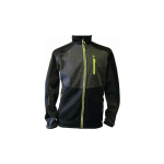 VESTE POLAIRE TRICOTÉE TAILLE L VERT FONCÉ / NOIR / VERT CITRON TERRAX