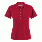 JAMES HARVEST SUNSET POLO PIQUE FEMMES ROUGE - TAILLE M