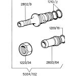 KIT RACCORDS ASPIRATION POUR HPR COMET