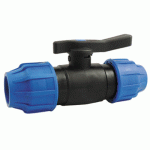 VANNES À COMPRESSION EN PP POUR TUBE PE - DIAMÈTRE 63MM CODITAL