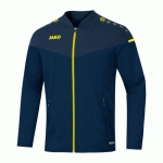 VESTE DE FOOT FEMME - JAKO - CHAMP 20 BLEU MARINE/JAUNE