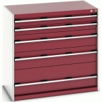 BOTT 1 ARMOIRE À TIROIRS SL-10610-5.2 AVEC 5 TIROIRS POUR CHARGE LOURDE_BOTT