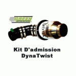 GREEN - DW050 - KIT ADMISSION DIRECTE DYNATWIST COMPATIBLE AVEC JEEP WRANGLER - 2.5L I TJ - 96-03 - 118CV - VERT