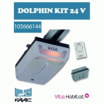 KIT DOLPHIN D600 - FAAC POUR PORTE DE GARAGE - 24 V 105665