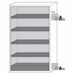 ARMOIRE S-PHOENIX TOUCHLESS-90 S90.196.120.FDAO GRIS - ASECOS