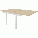 BENCH 2 POSTES 120X163CM SUIVANT CHÊNE FIL BLANC PARTAGE