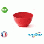 BOL G.M.O,7OL MELAMINE ROUGE