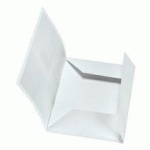 CHEMISE BOX PERSONNALISABLE PLASTIQUE VIQUEL 24 X 32 CM DOS 1,5 CM BLANCHE - LOT DE 25