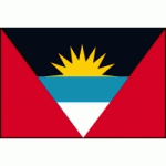 DRAPEAU ANTIGUA ET BARBUDA : DIMENSIONS - 40 X 60 CM