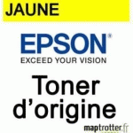 EPSON - 0558 - TONER JAUNE - PRODUIT D'ORIGINE - 1600 PAGES - C13S050558