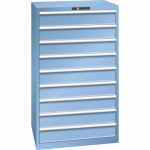 LISTA - ARMOIRE À TIROIRS (HXLXP) 145 X 87 X 72,5CM KEY LOCK R5012