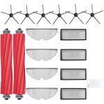 TLILY - PIÈCES DE RECHANGE BROSSE À ROULEAU BROSSES LATÉRALES FILTRES HEPA POUR Q7MAX Q7MAX + ACCESSOIRES D'ASPIRATEUR ROBOT